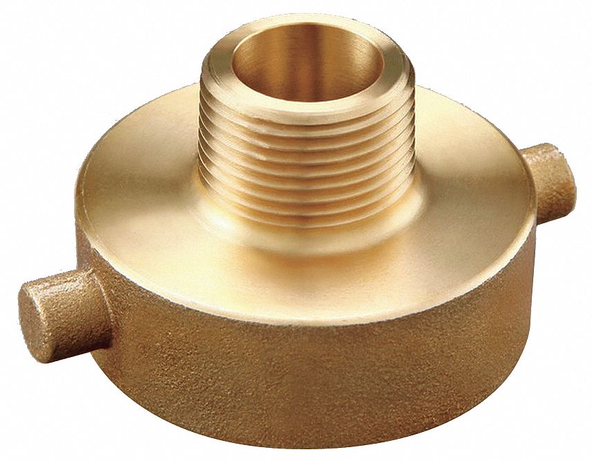 20JP24 - Fire Hose Adapter FNPT x NST Male Brass