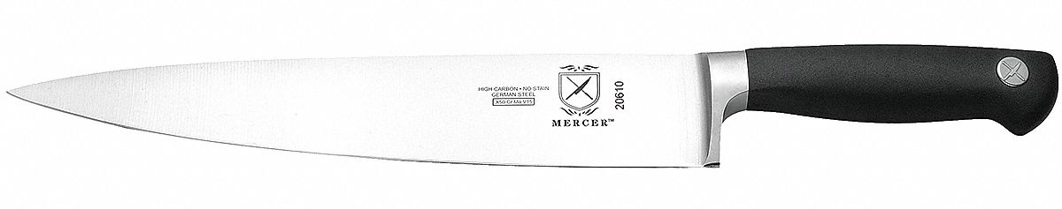 MERCER CUTLERY, Taper Ground Edge, 10 in Overall Lg, Chef Knife - 6AKH2 ...