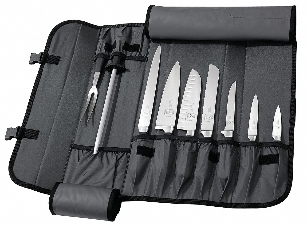 Mercer Culinary 7 Genesis Granton Edge Santoku Knife - M20707