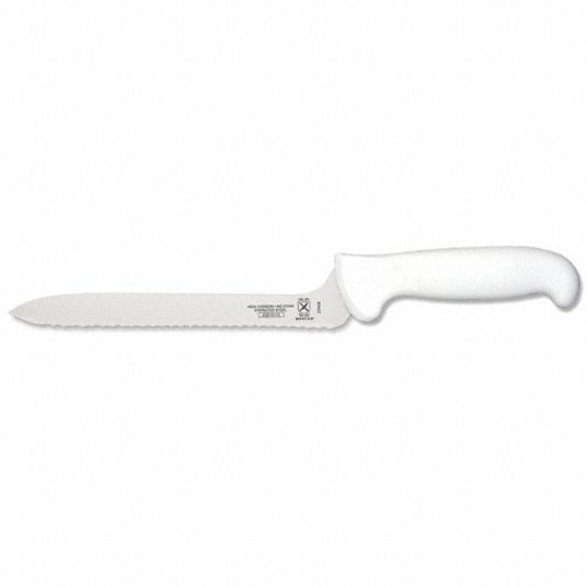 Mercer Culinary M18130 Ultimate White 8 Offset Utility Knife