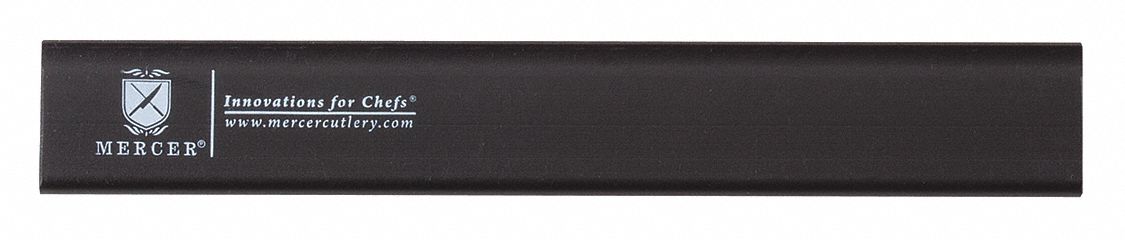 Knife Guard: 1 pcs, 6 in Overall Lg, 1 in Overall Wd, Black, Polystyrene