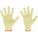 CUT-RESISTANT GLOVES, S (7), ANSI CUT LEVEL A2, UNCOATED, KEVLAR, 13 GA, YELLOW