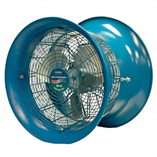 PATTERSON 18 in High-Velocity Industrial Fan, Stationary, Fan Head Only ...