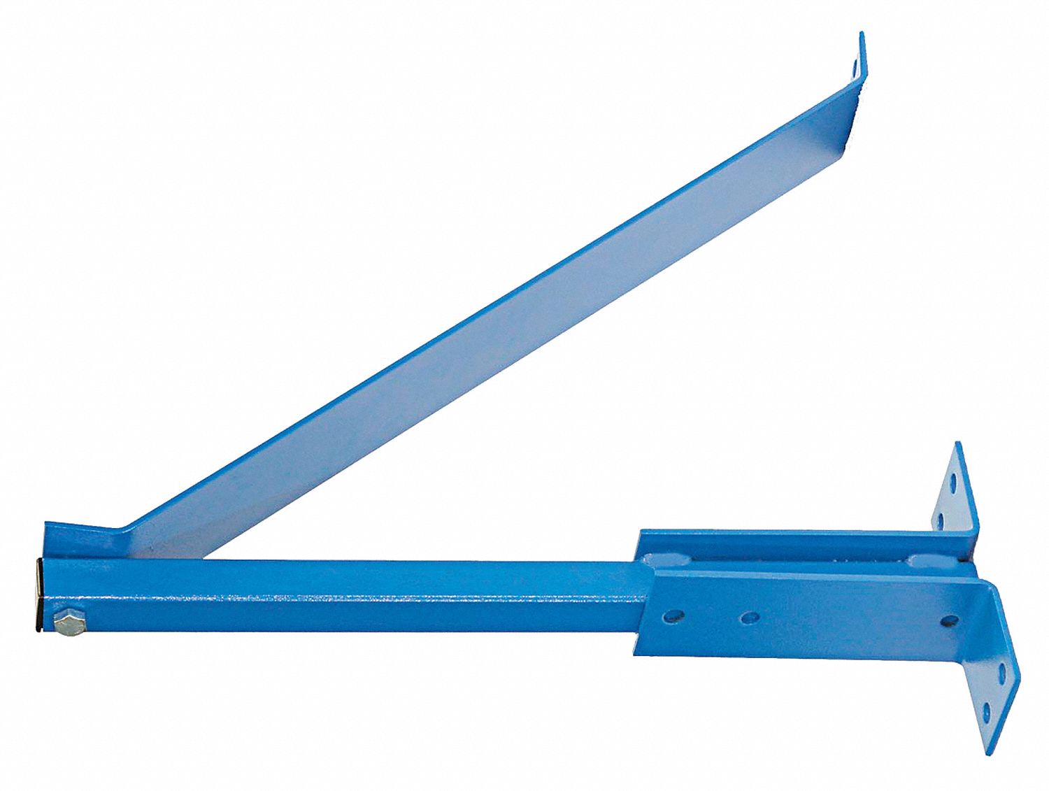 MOUNTING BRACKET, MFR. NO. H34B-CS WITH YOKE 34 BLUE, BLUE, POWDER COATED, STEEL