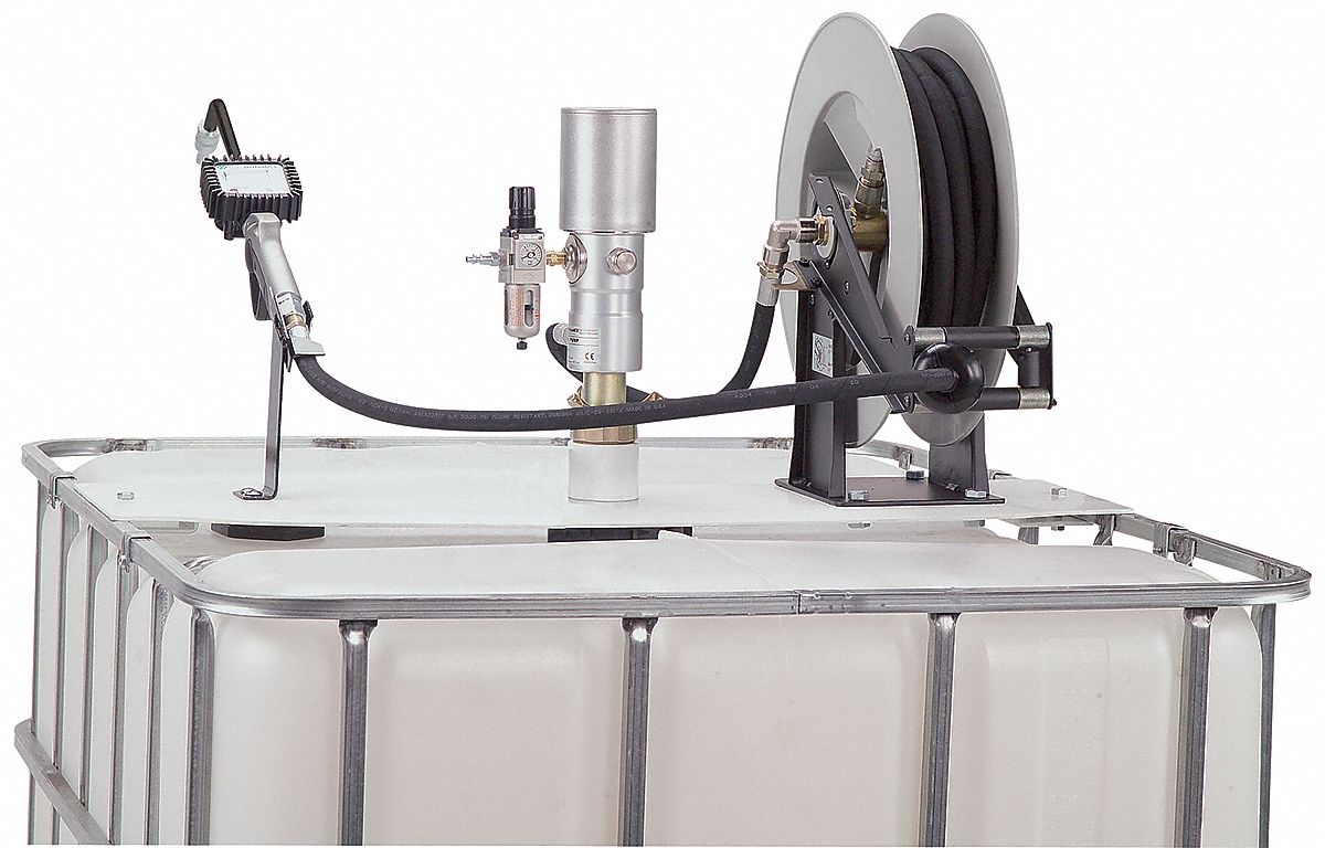 LIQUIDYNAMICS INC. Tote System: 5:1, 600 psi Max. Outlet Pressure, 1/4 NPT  Air Inlet Size