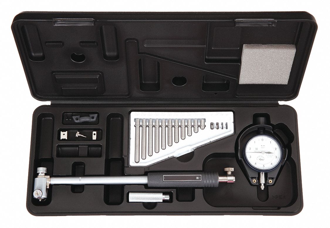 MITUTOYO, 1.4 in to 2.5 in, Inch, Mechanical Bore Gauge - 6ANT9|511-752 ...