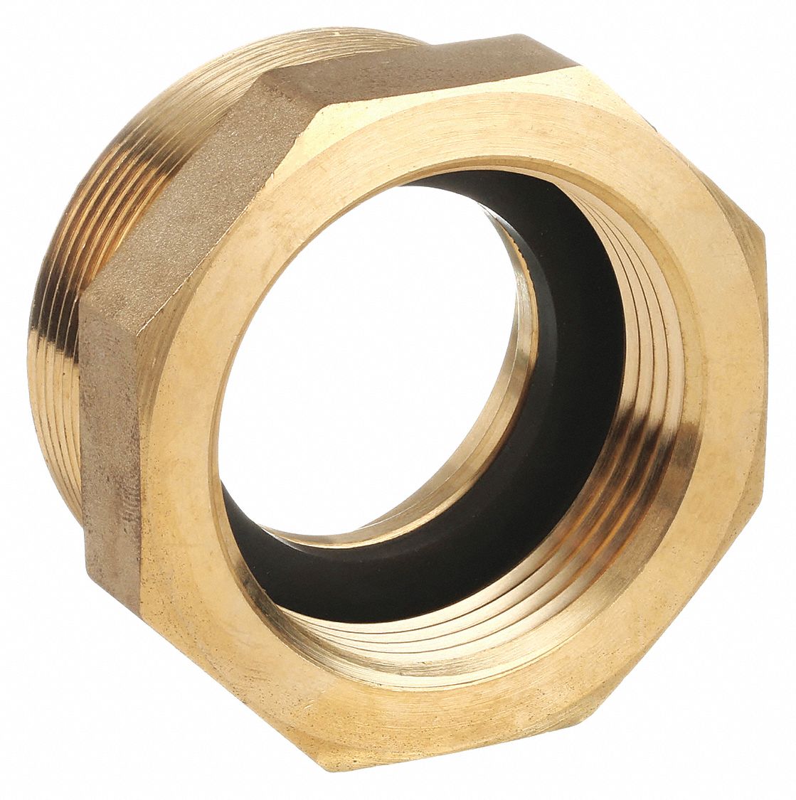 FIRE HOSE ADAPTER,STRAIGHT,NPT X NH