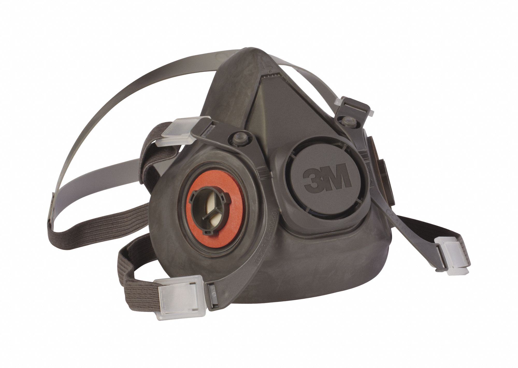 3M Half Mask Respirator, 6000 Series, L, Cartridges Included No 6AP71