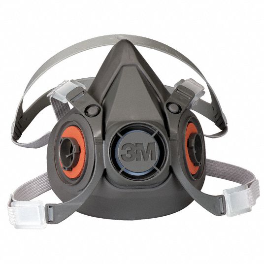 3m Half Mask Respirator 6000 Series L Cartridges Included No 6ap71 6300 Grainger