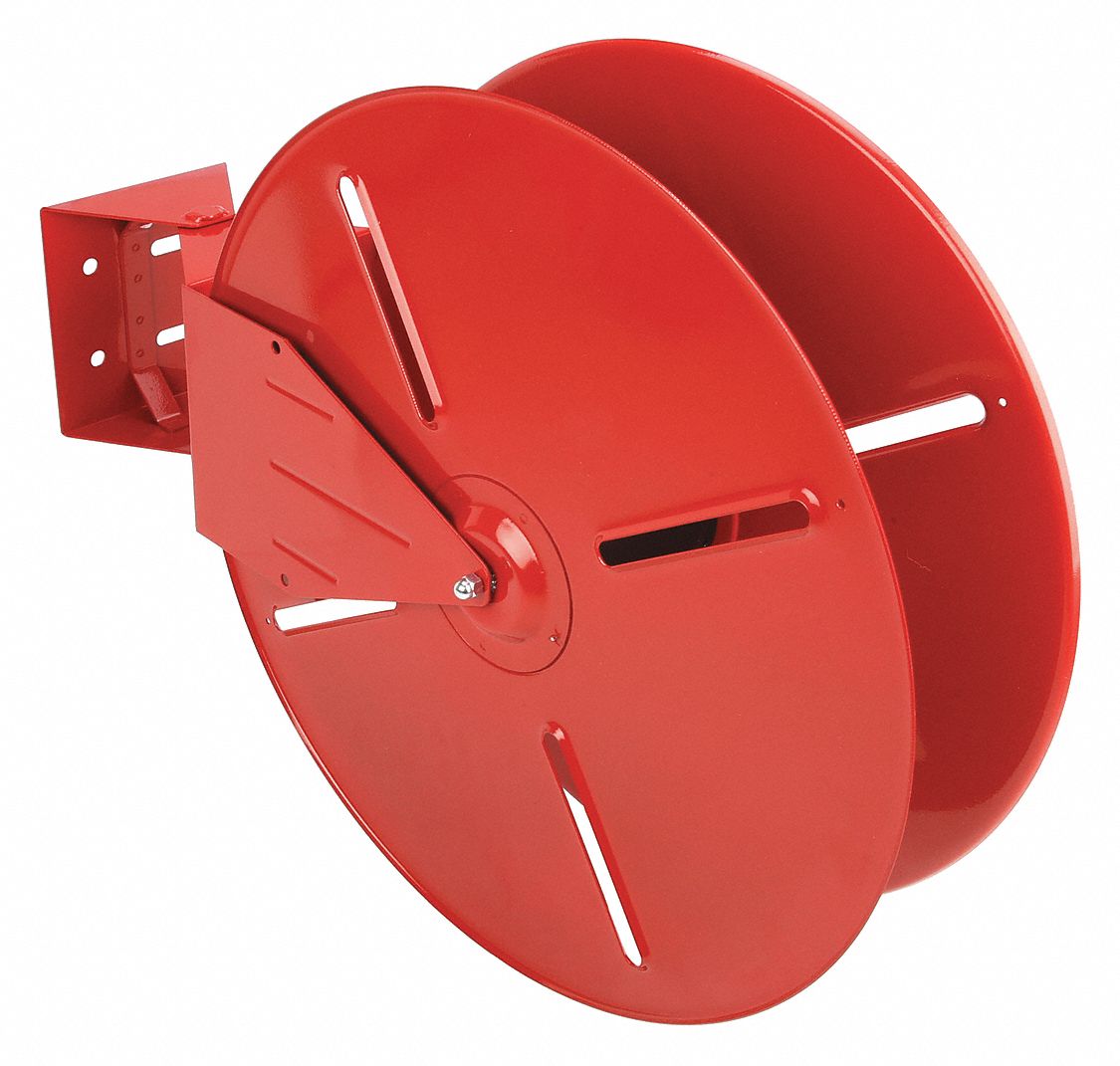 FIRE HOSE REEL,RED,24