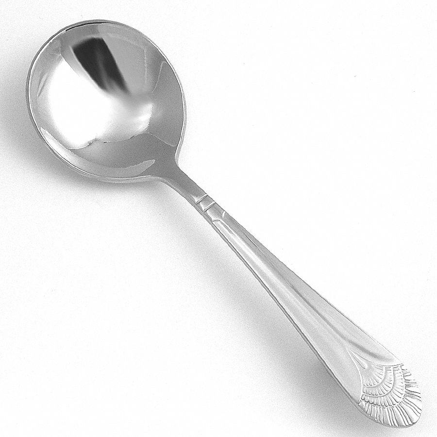 WALCO, Art Deco, 18/10, Bouillon Spoon 6ARC1WL8012 Grainger