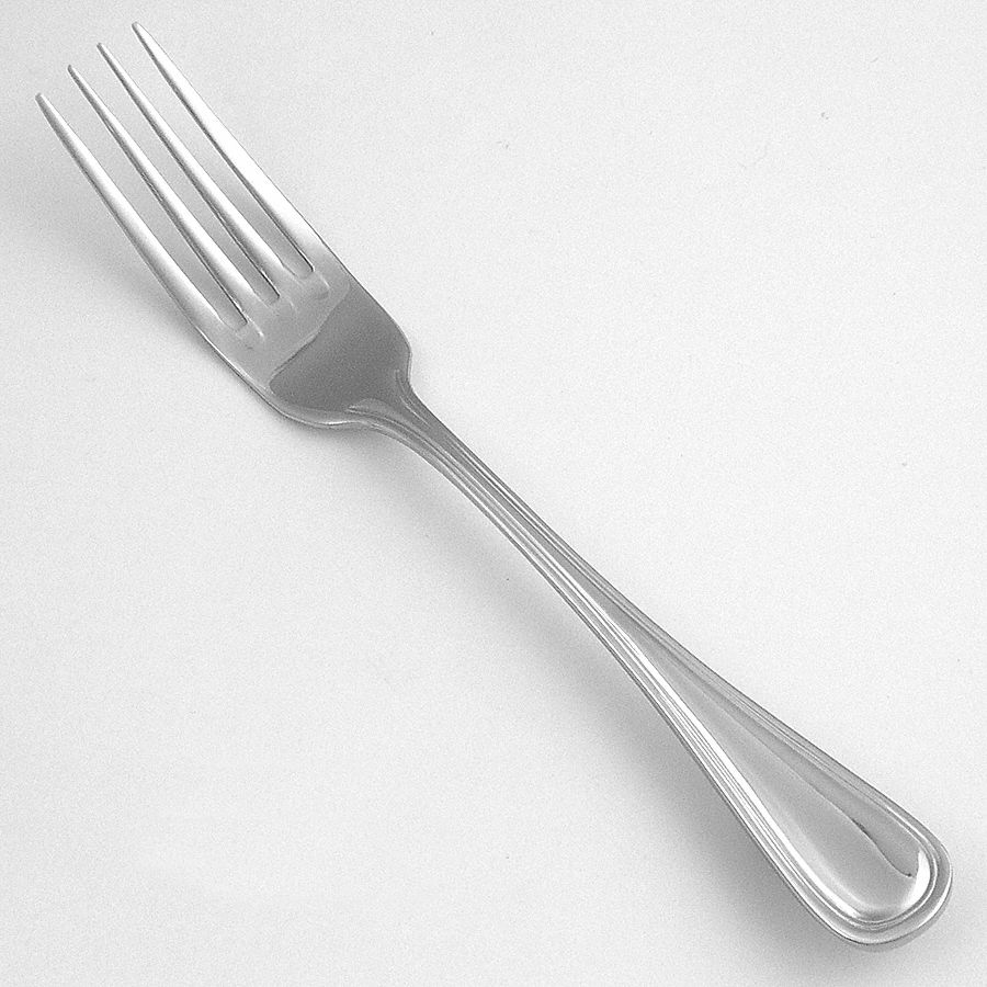 Dinner Fork: Pacific Rim, 18/10, Stainless Steel, 7 1/2 in Overall Lg, Silver