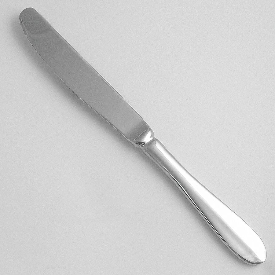 WALCO Dinner Knife Lancer, Stainless Steel, 8 13/16 in Lg, 12 PK