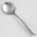 5 7/8 in Stainless Steel Bouillon Spoon with Windsor Pattern; PK24