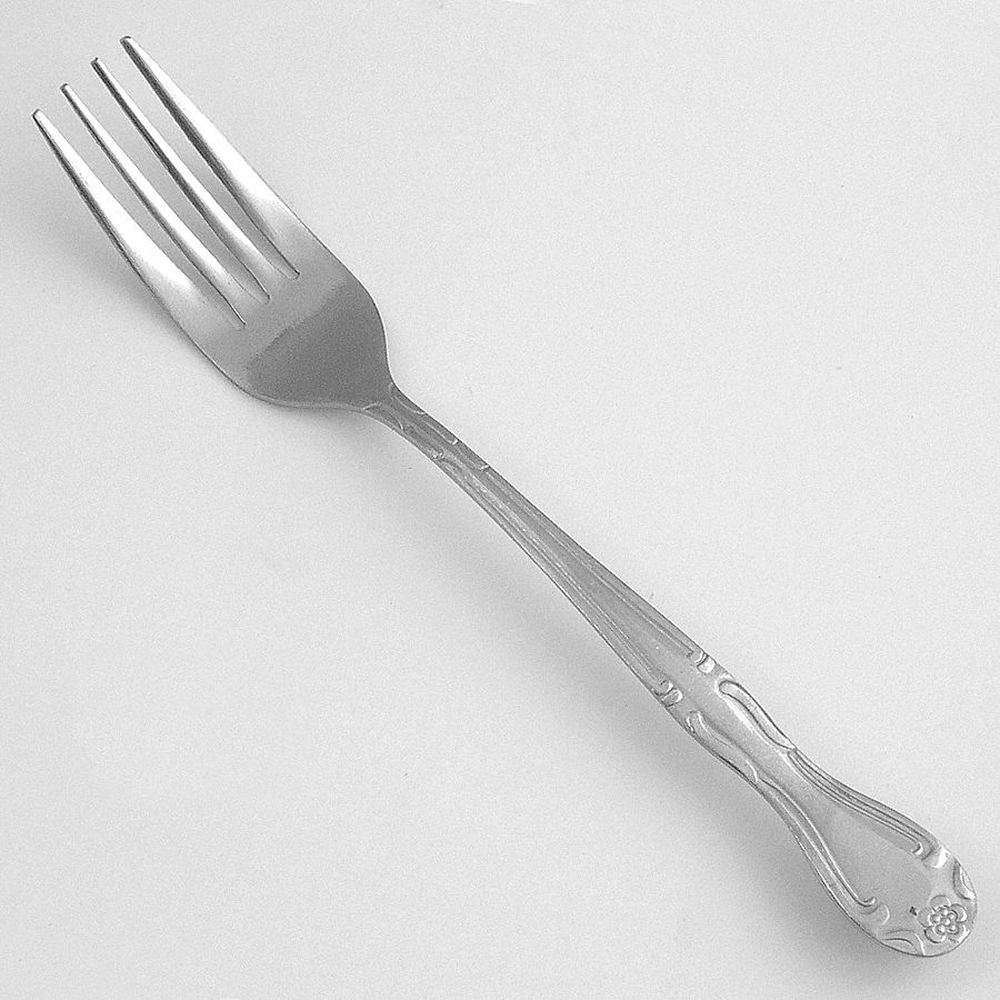 Dinner Fork: Barclay, Stainless Steel, 7 1/4 in Lg, 24 PK