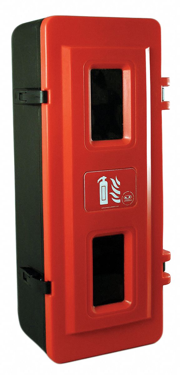 FIRE EXTINGUISHER CABINET,20 LB,BLK