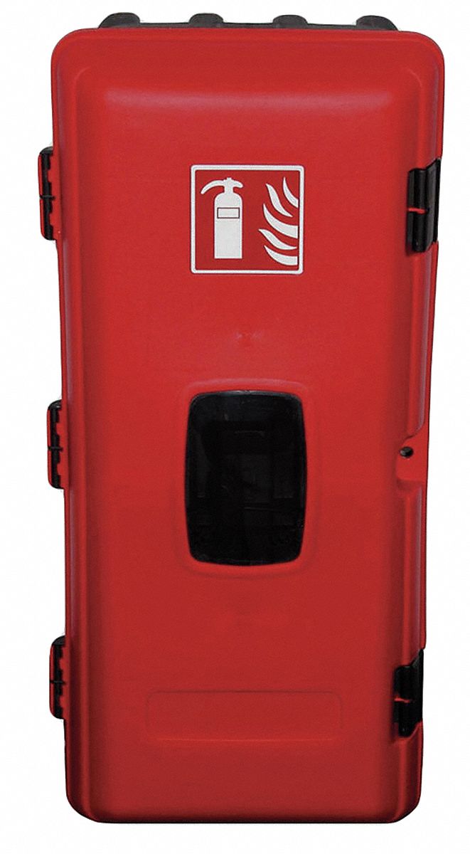 6ATL6 - Fire Extinguisher Cabinet 10 lb Blk/Red