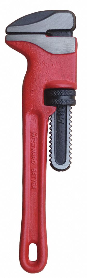 MONKEY WRENCH, CAST IRON, 2 5/8 IN JAW CAPACITY, SMOOTH, 12 IN OVERALL L, I-BEAM