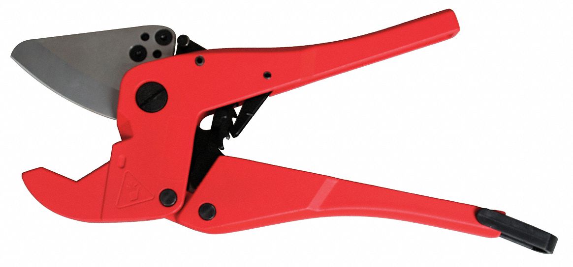 WESTWARD Plastic Pipe/Tubing Cutter, 15/8 In Cap 6ATY86ATY8 Grainger