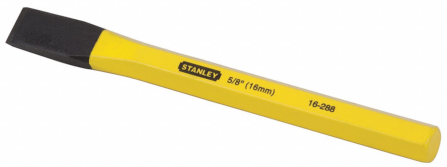 COLD CHISEL, CHROME VANADIUM STEEL, 16-289, 3/4 X 6-7/8 IN