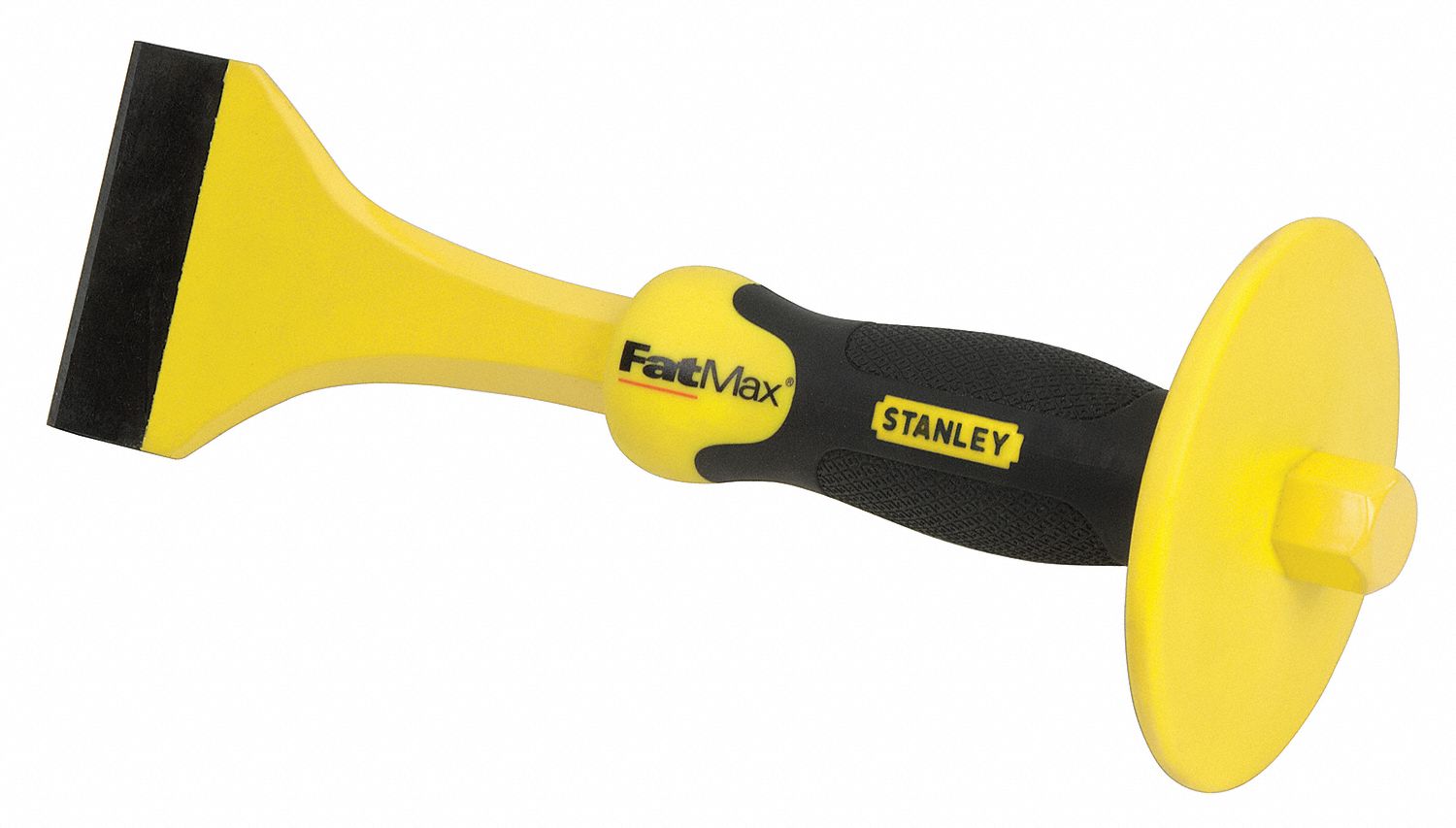 FLOOR CHISEL, 3 IN BLADE W, 11 IN OVERALL L, INCLUDES STRIKING CAP, STEEL, INCLUDES HANDGUARD