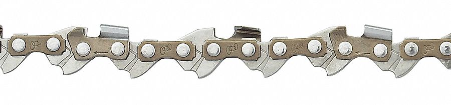 Chainsaw Chain: 14 in Compatible Bar Lg, 3/8 in, 0.05 in Gauge, 49 Links, 5/32 in File Size
