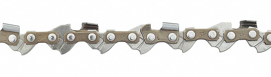 Replacement Saw Chain: 16 in Bar Lg, 5/32 in File Size, 0.05 in Gauge, 3/8 in LP, 55 Links