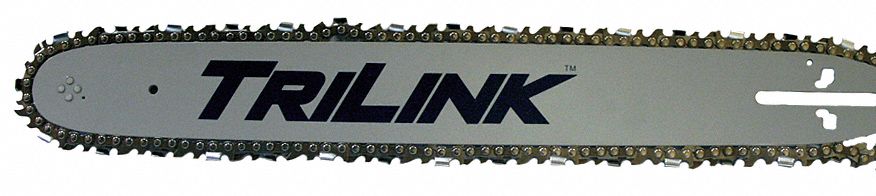 Chainsaw Bar and Chain: 20 in Compatible Bar Lg, 3/8 in, 0.05 in Gauge, 70 Links