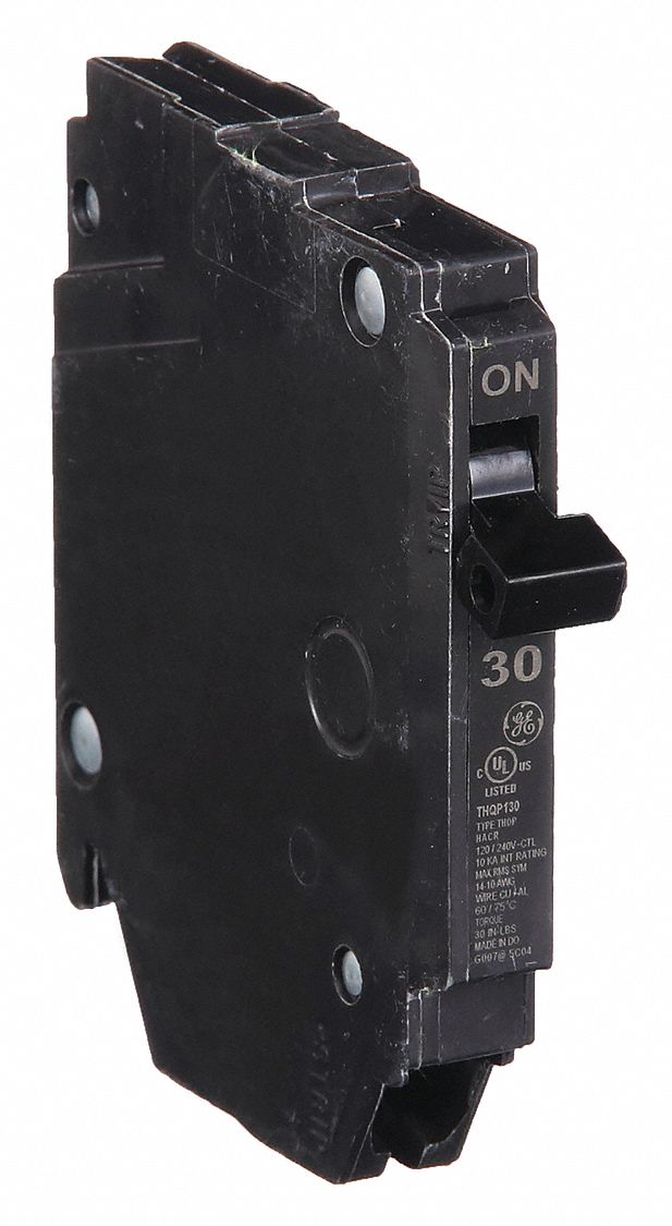 Miniature Circuit Breaker: THQP, 30 A, 120/240V AC, Single Phase, 10kA at 120/240V AC, Std