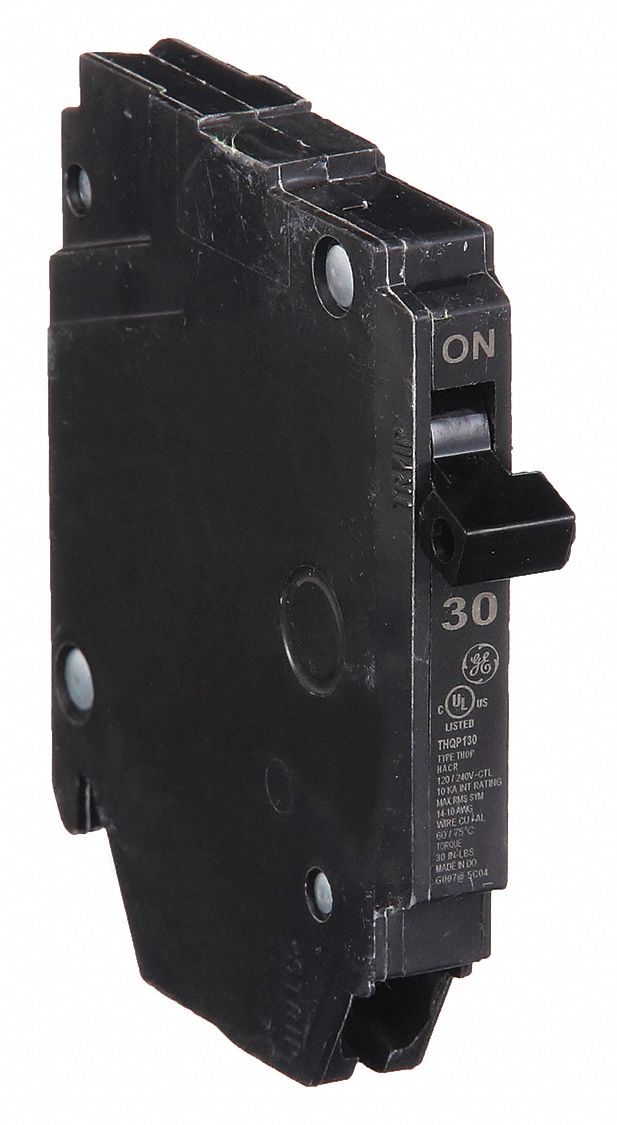 GE, THQP, 30 A, Miniature Circuit Breaker - 6AXV5|THQP130 - Grainger