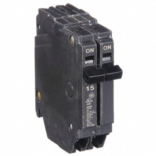 GE, THQP, 15 A, Miniature Circuit Breaker - 6AXW0|THQP215 - Grainger