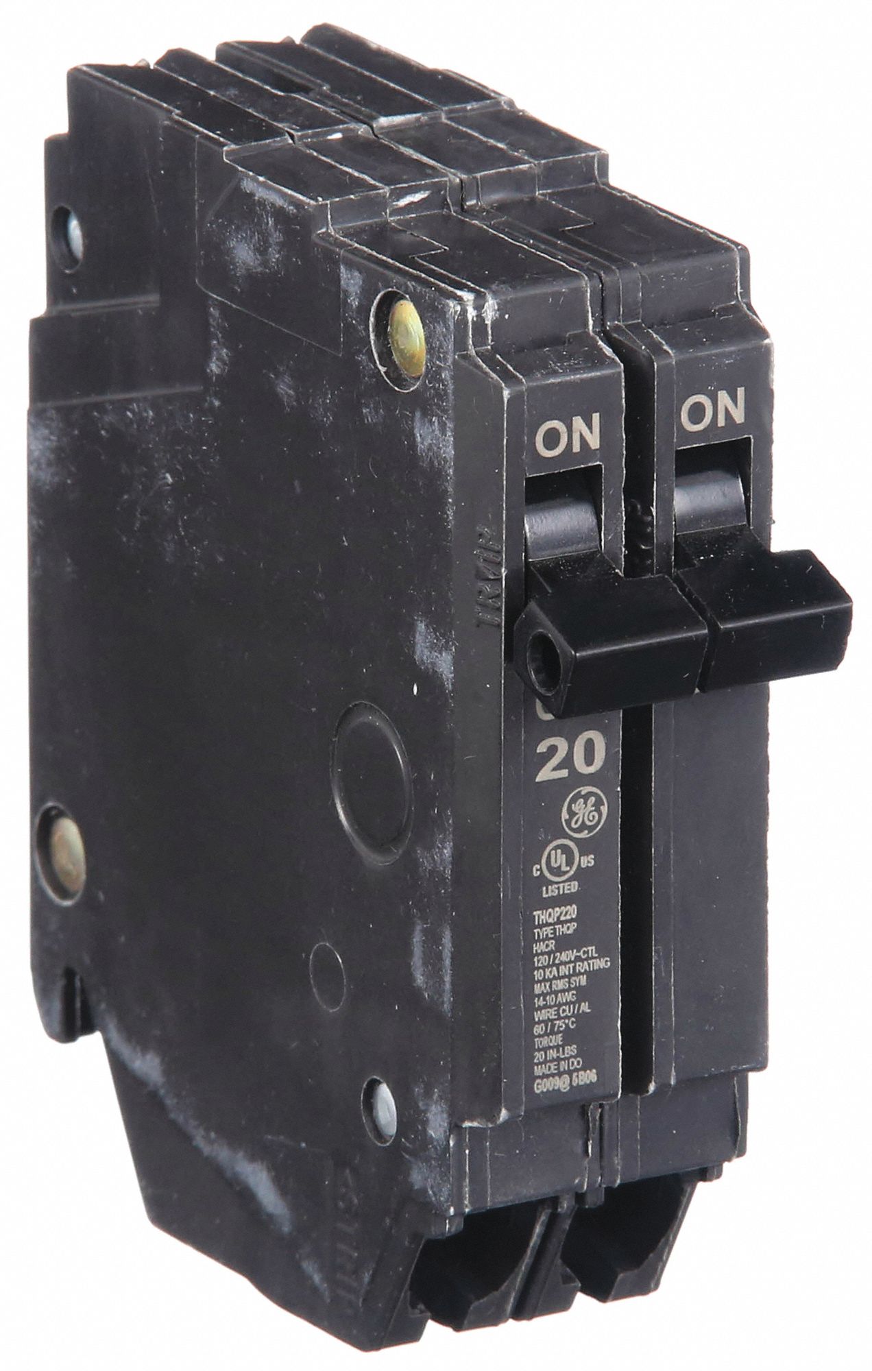 GE, THQP, 20 A, Miniature Circuit Breaker - 6AXW1|THQP220 - Grainger