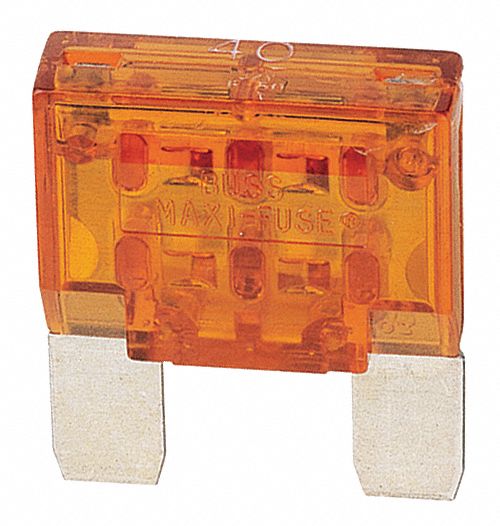 BUSSMANN Automotive Fuse 40 A Amps, 32V DC, Orange Color