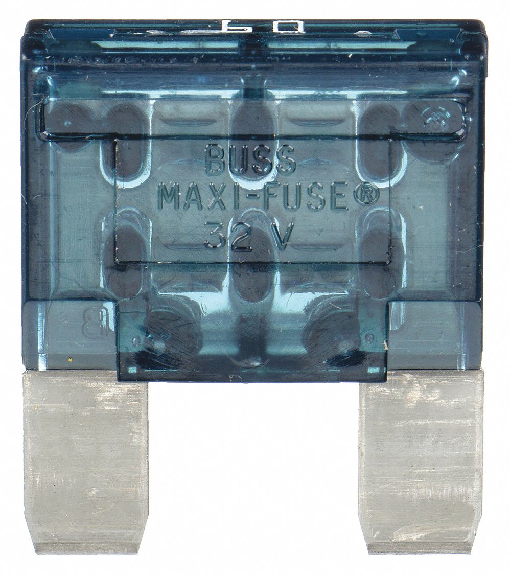 AUTOMOTIVE FUSE, 60 AMPS, 32V DC, BLUE, INDICATING