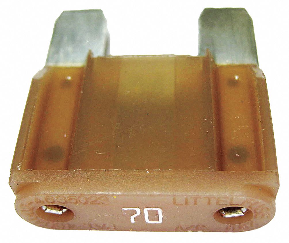 BUSSMANN Automotive Fuse: 70 A Amps, 32V DC, Tan Color - 6AYE3|MAX-70