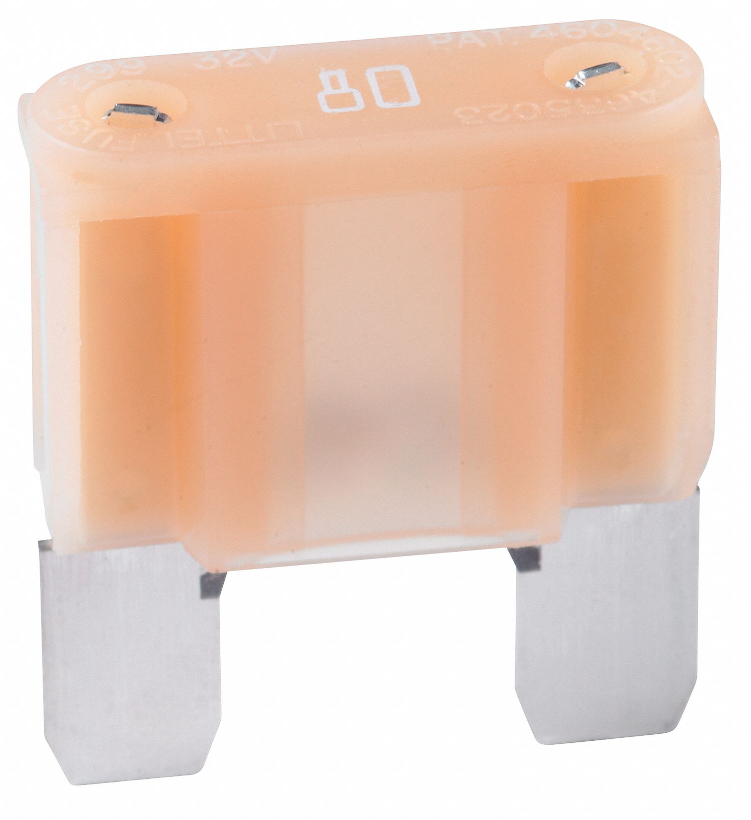 BUSSMANN Automotive Fuse, MAX Series, 80 A, Fast Acting 6AYE4MAX80