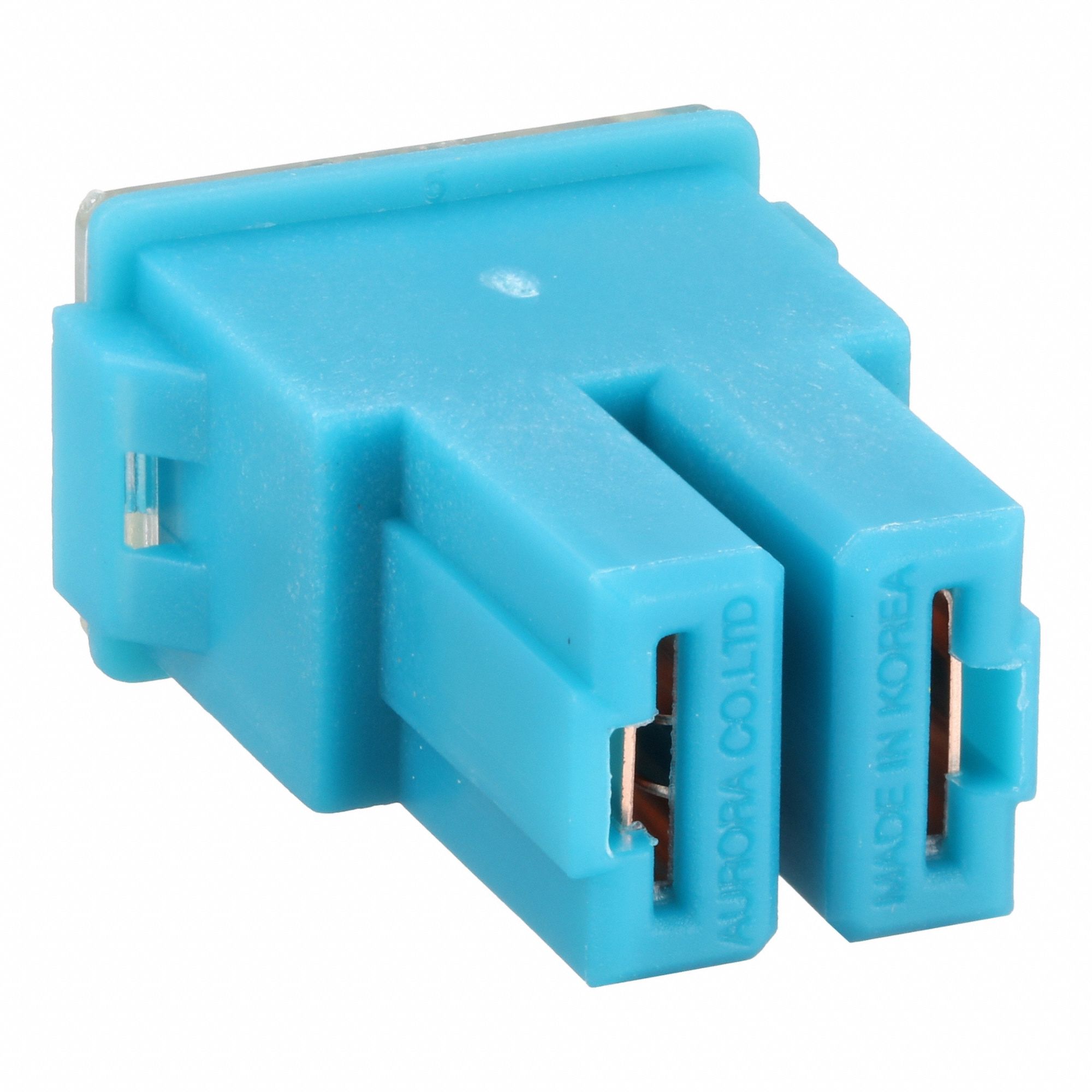 Automotive Fuse: FLF Series, Light Blue, Female, Cartridge, Fast-Acting, 20 A, 32 V DC
