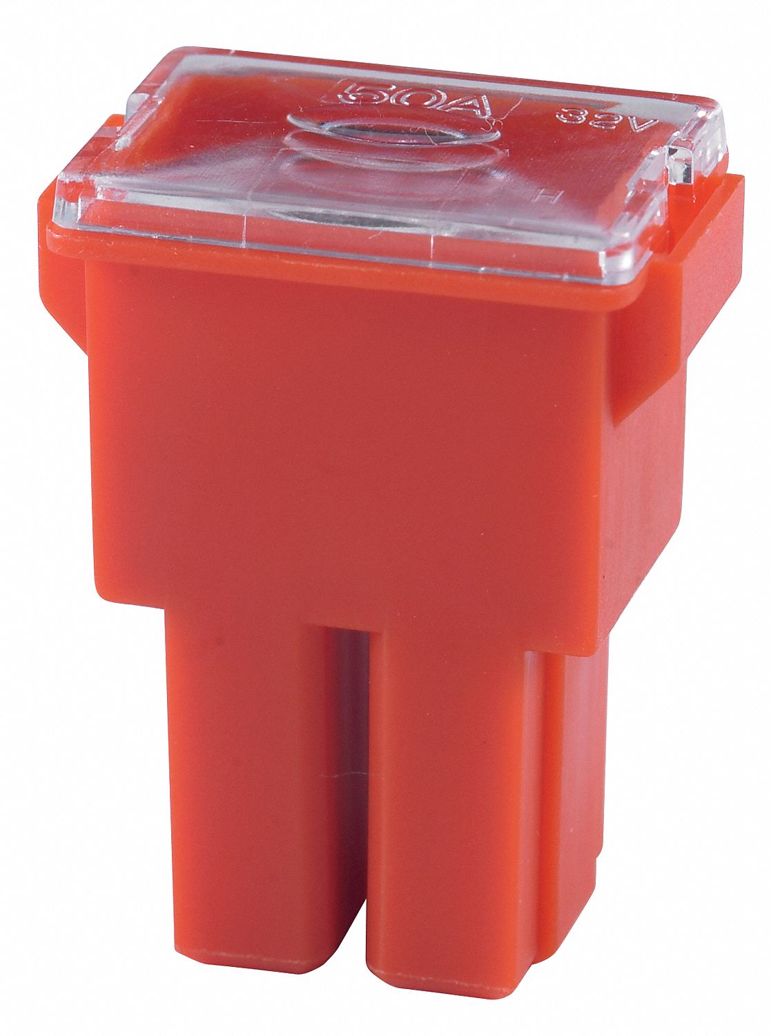 BUSSMANN Automotive Fuse, 50A, FLF Series, Nonindicating, Fast Acting