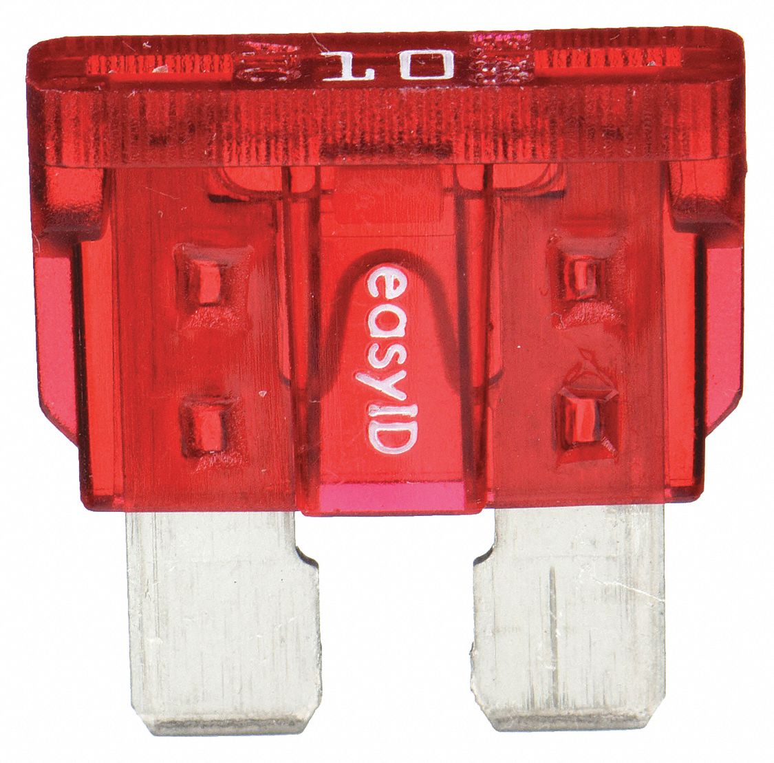 AUTOMOTIVE FUSE, 10 AMPS, 32V DC, RED, 2 PK