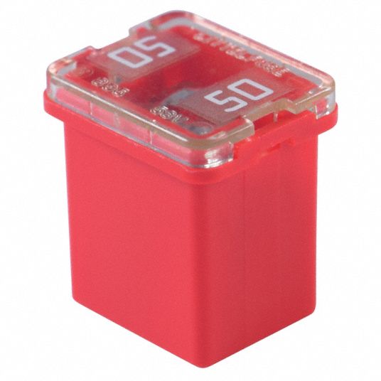 BUSSMANN Automotive Cartidge Fuse, 50 A, Time Delay, FMX-LP - 6AYH6|FMX