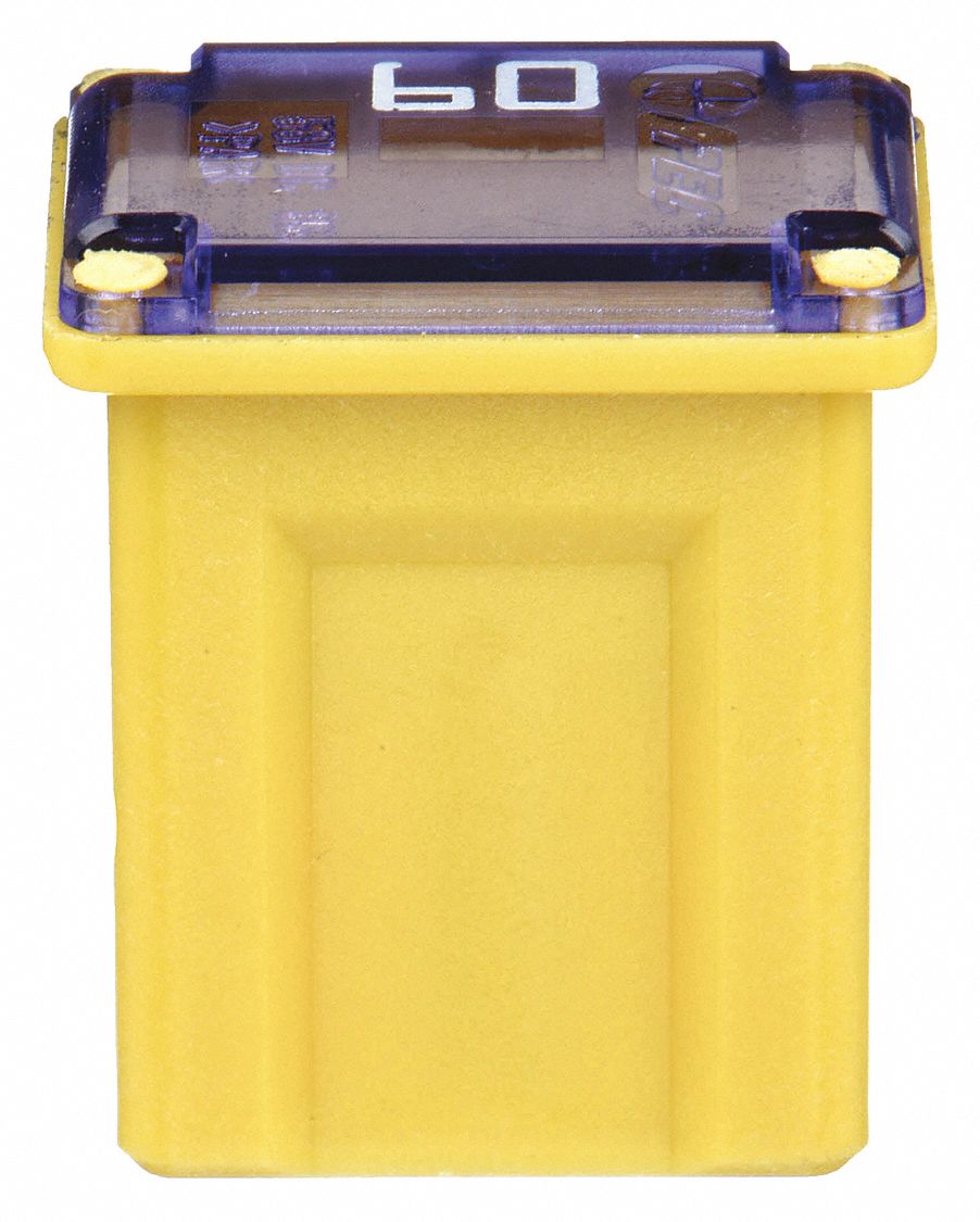 BUSSMANN, 60 A Amps, 32V DC, Automotive Cartidge Fuse 6AYH7FMX60LP