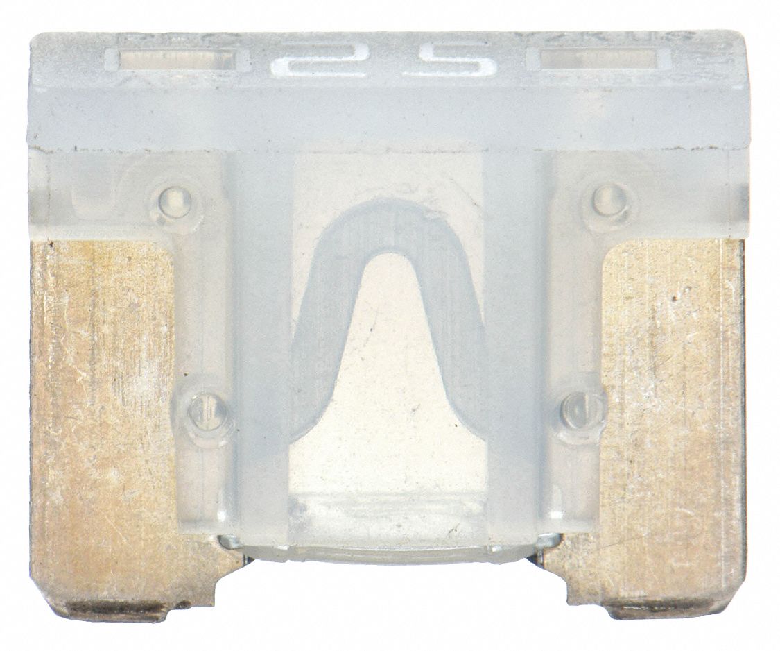 Automotive Fuse: ATM-LP Series, Fast-Acting, 25 A, 32 V DC, Non-Indicating, 5 PK