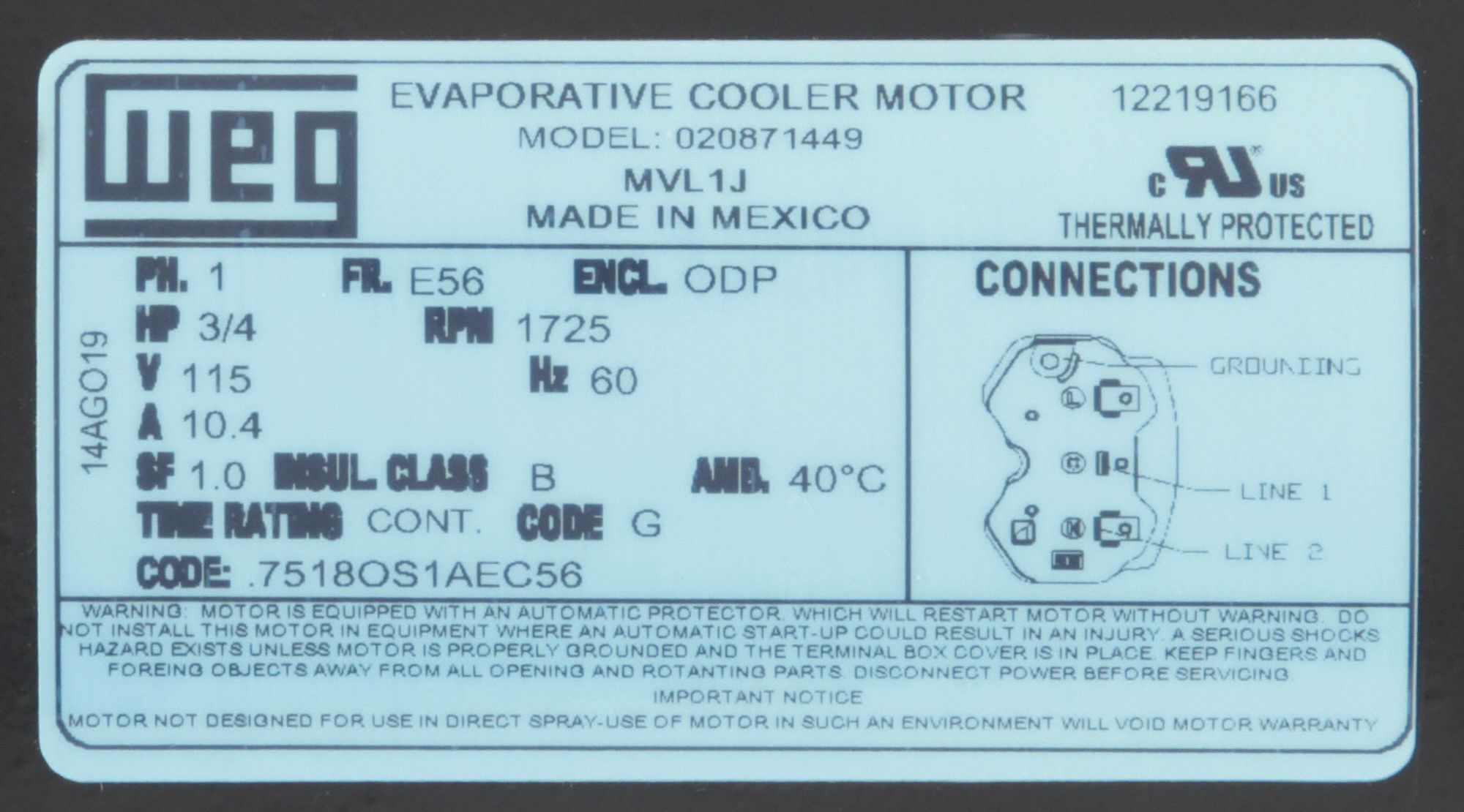 Weg Motor Capacitor Wiring Diagram - Circuit Diagram