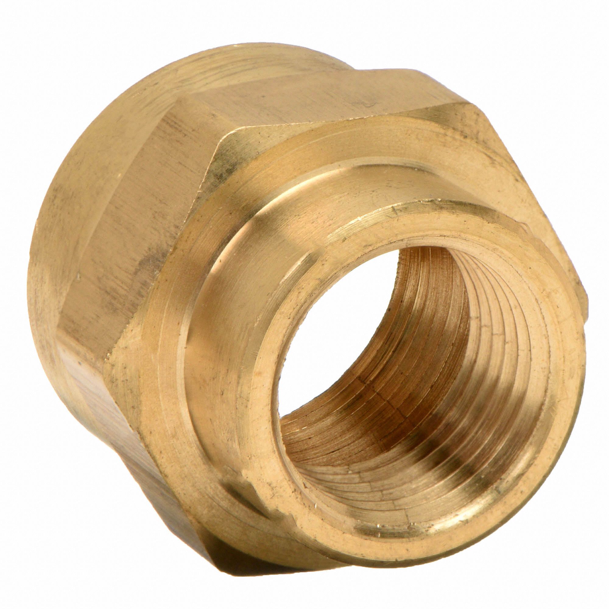 GRAINGER APPROVED Brass Reducing Coupling, FNPT, 3/4 in x 1/2 in Pipe Size, 1 EA 6AYR76AYR7
