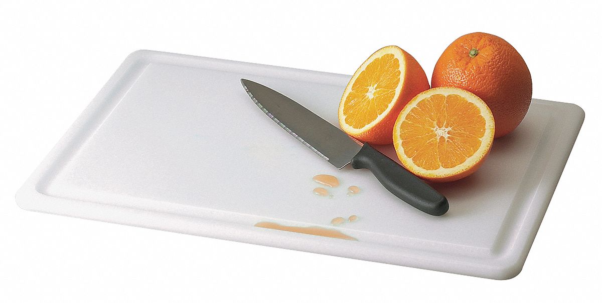 SAN JAMAR, CoPolymer, Groove Cutting Board, Cutting Board 6AZV5