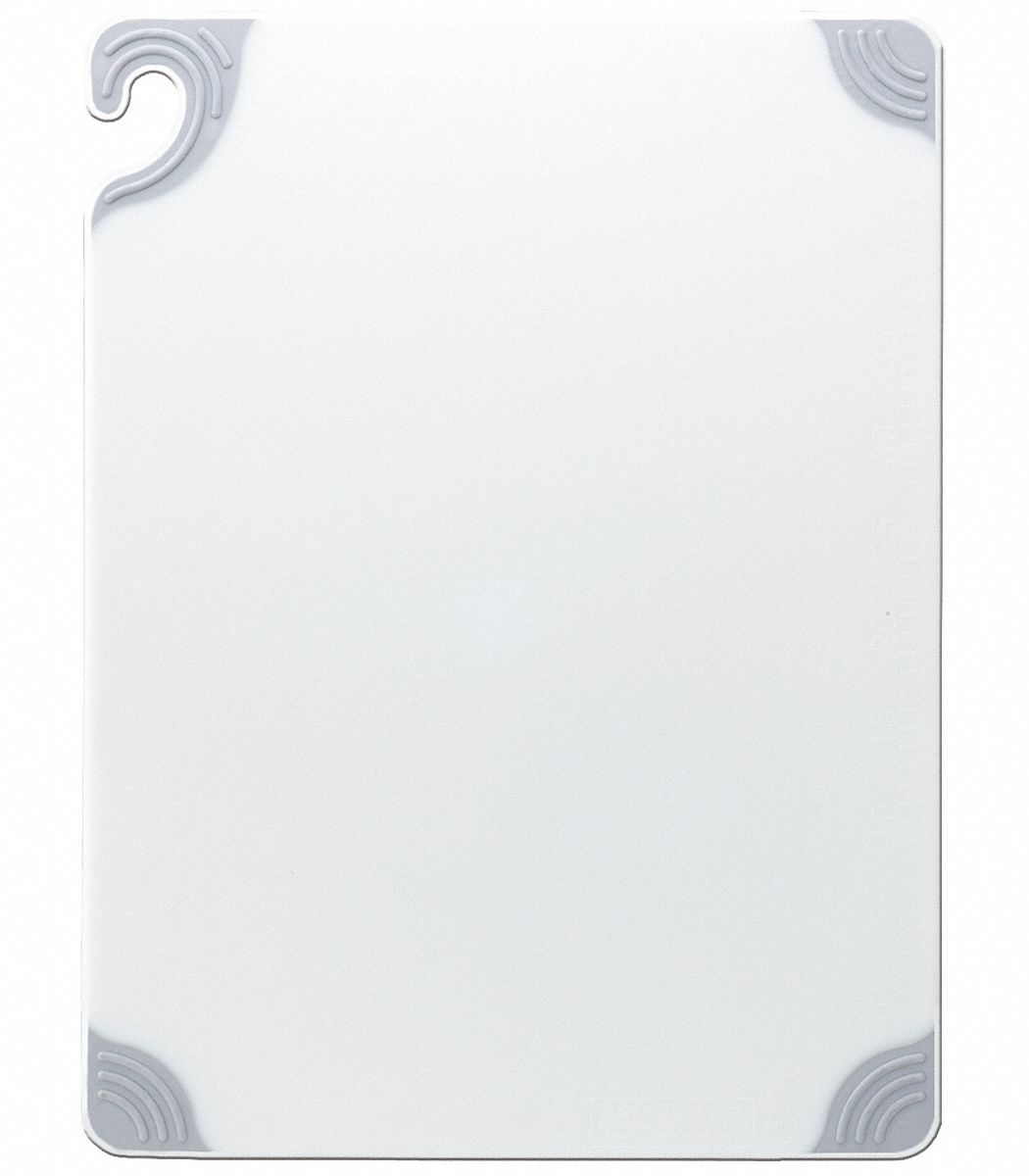 SAN JAMAR CUTTING BOARD,12X18,WHITE Food Service Cutting Boards