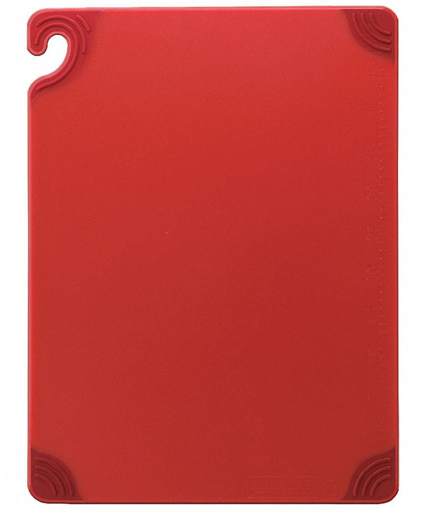 CUTTING BOARD,18X24,RED