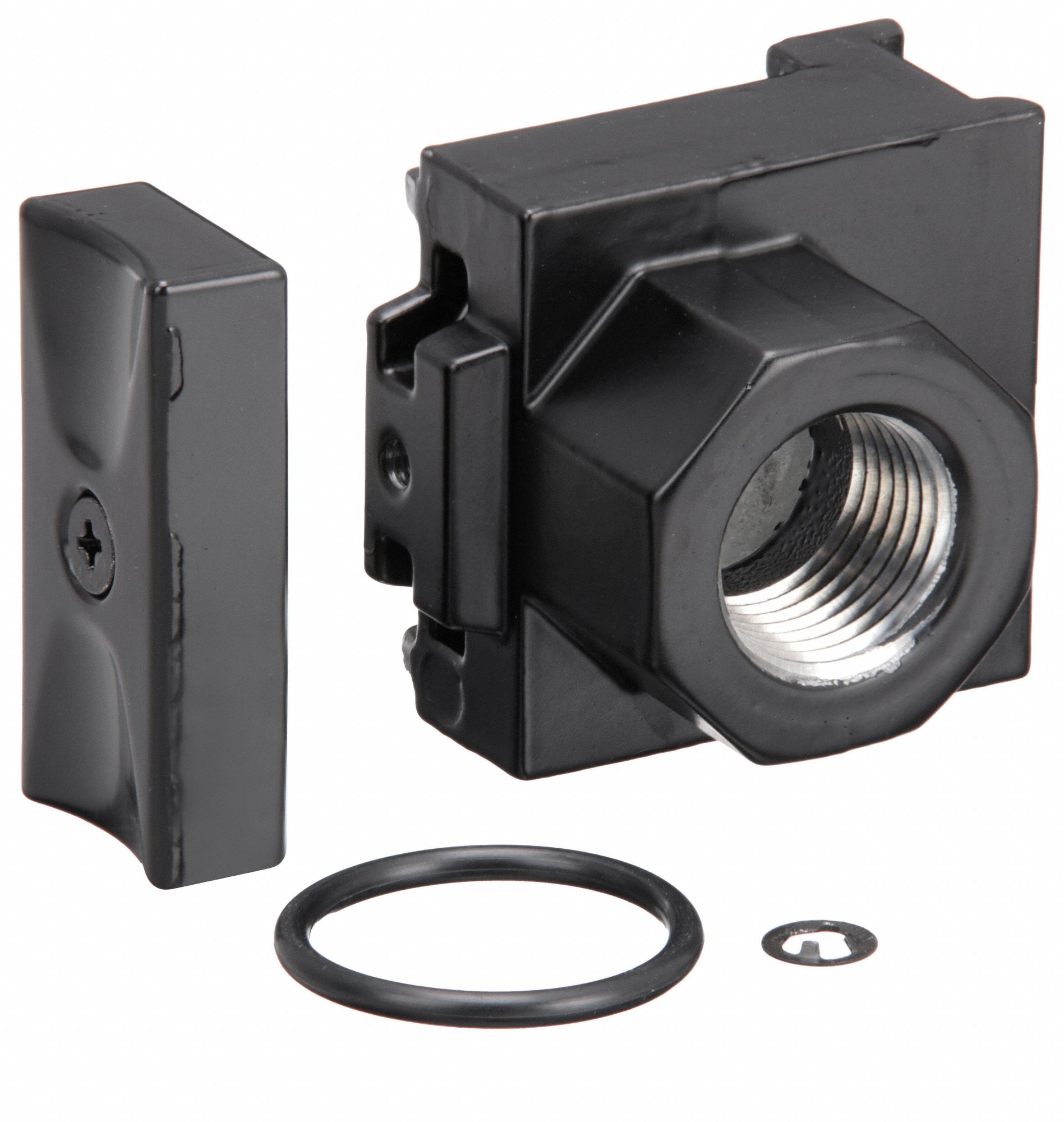 End Block Connector: 1/2 in NPT, GPA, GPA-96-612