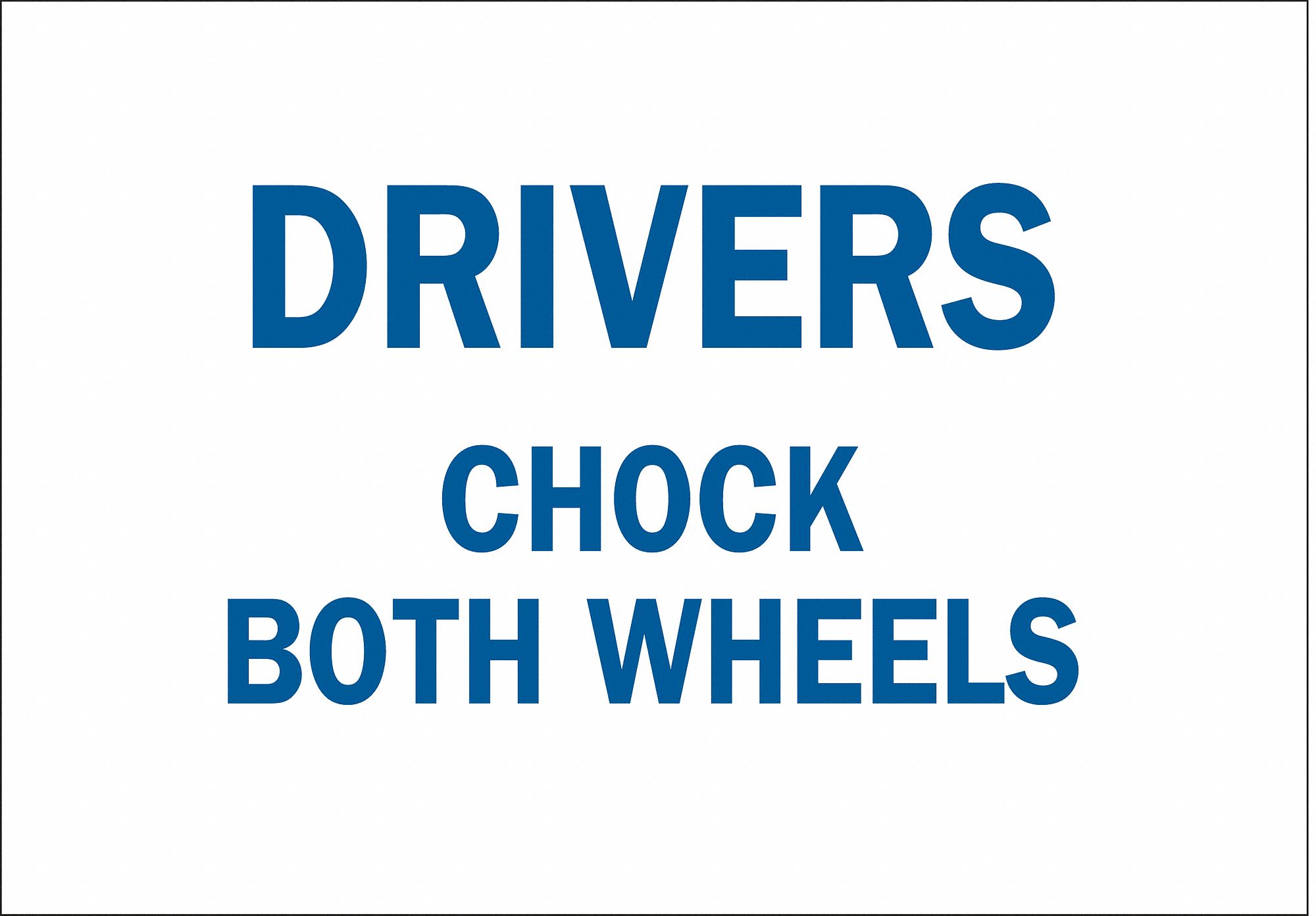 DOCK SIGN, ALUMINUM, 14 IN WIDTH, 10 IN HEIGHT, WHITE, WITH MOUNTING HOLES