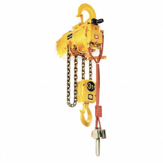 Ingersoll Rand Pneumatic Air Hoist Series ZA - Lifting and